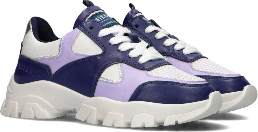 NIK & NIK Kleurrijke Chunky Sneakers voor Trendy Meiden Blue Dames