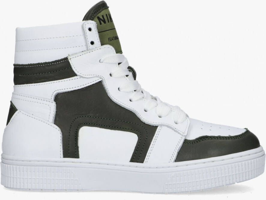 Nik \u0026 Nik Groene Hoge Sneaker Lune Sneaker - Schoenen.nl