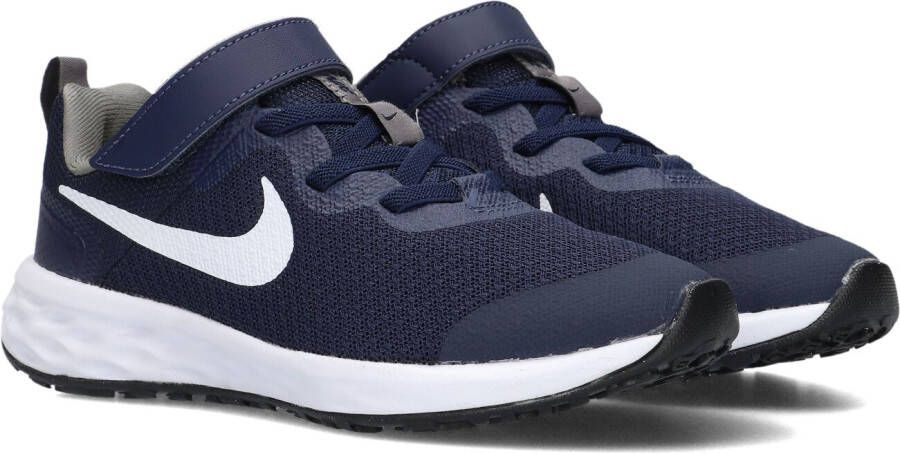 Nike Blauwe Lage Sneakers Revolution 6 Nn (psv)