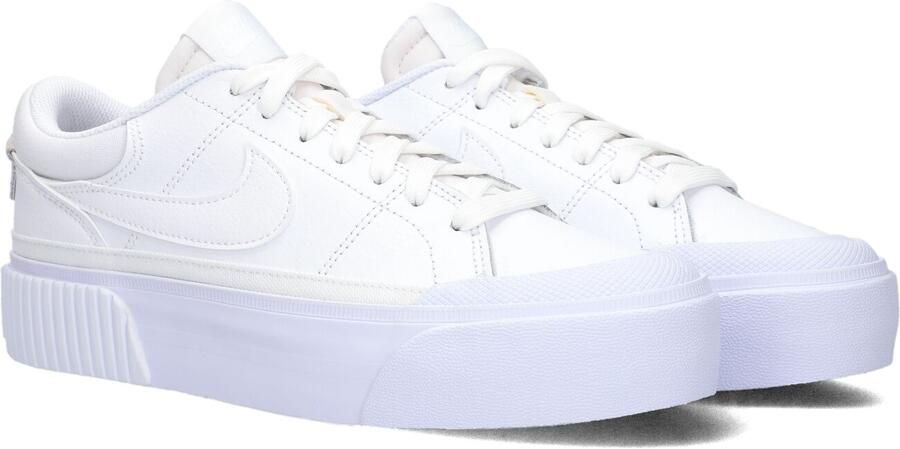 Nike Legacy Lift Lage Sneaker Wit Zwart Oranje White Dames