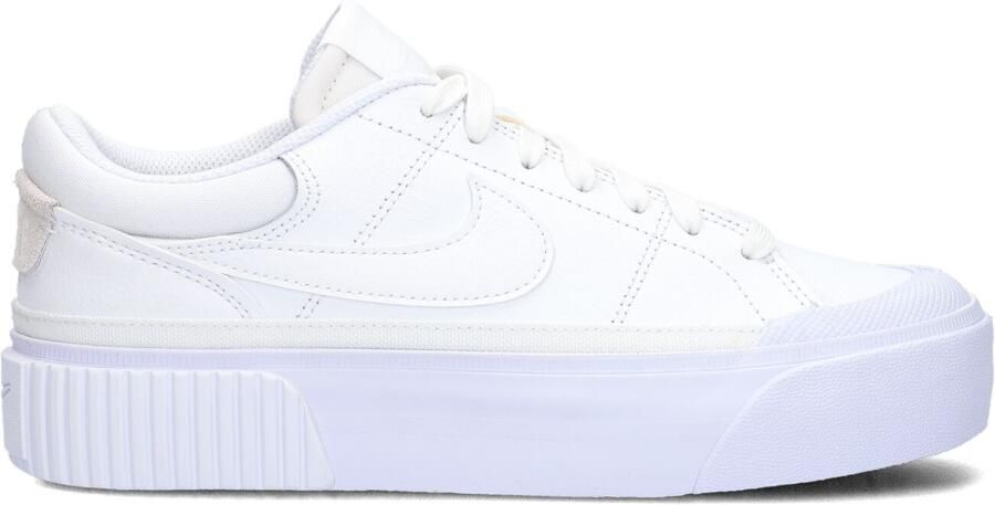 Nike Legacy Lift Lage Sneaker Wit Zwart Oranje White Dames