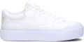 Nike Legacy Lift Lage Sneaker Wit Zwart Oranje White Dames - Wit