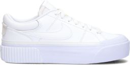 Nike Legacy Lift Lage Sneaker Wit Zwart Oranje White Dames