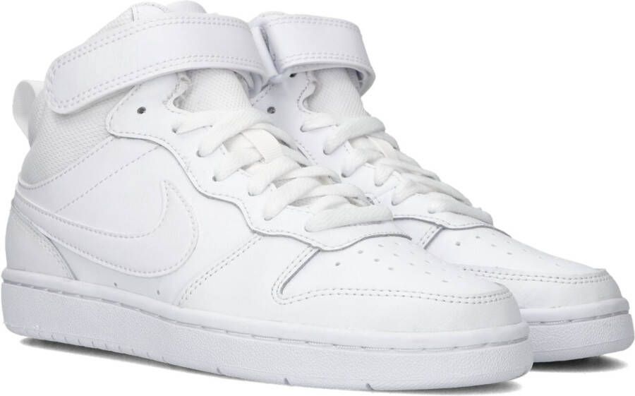 Nike Stijlvolle Court Borough Mid 2 Sneakers White Heren