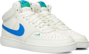Nike Witte Hoge Sneaker Court Vision Mid Wmns