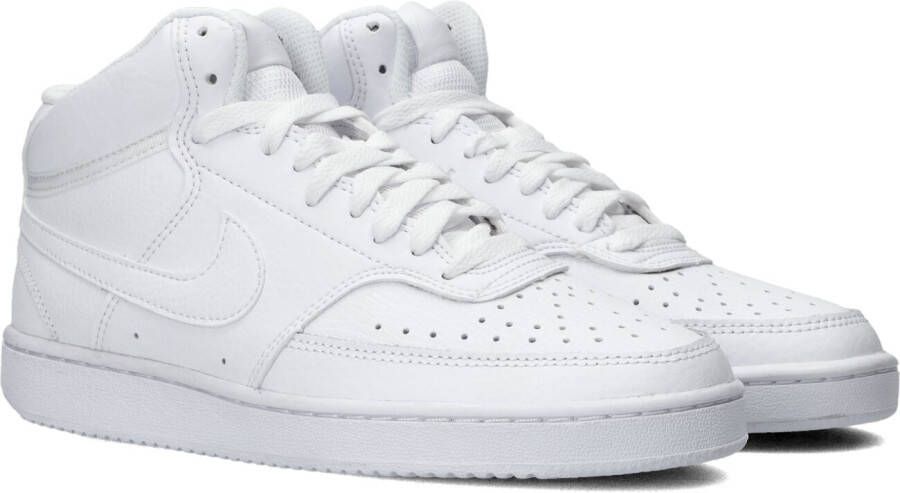 Nike Witte Hoge Sneaker Court Vision Mid Wmns
