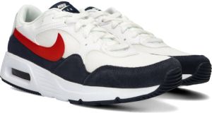 Nike Air Max Sc Sneakers White University Red Obsidian Heren