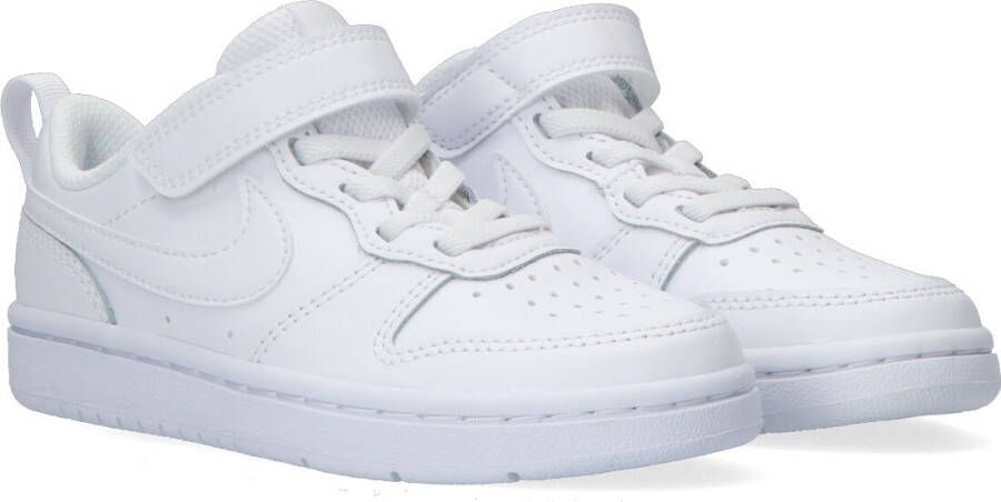 Nike Witte Lage Sneakers Court Borough Low 2 (ps)