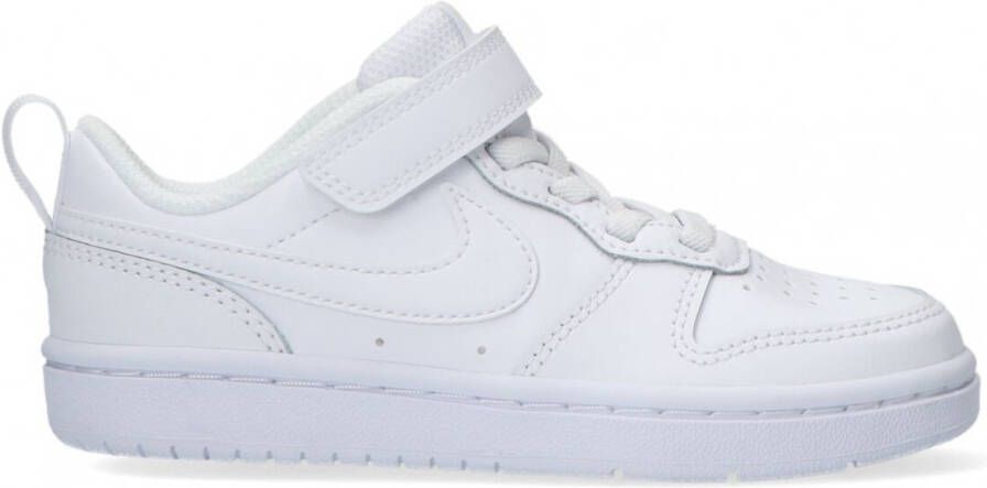 Nike Witte Lage Sneakers Court Borough Low 2(ps )