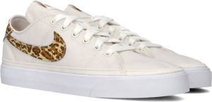 Nike Witte Lage Sneakers Court Legacy Cnvs Pt