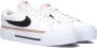 Nike Legacy Lift Lage Sneaker Wit Zwart Oranje White Dames - Thumbnail 1