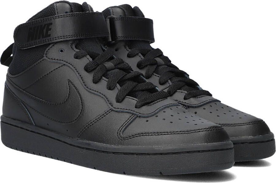 Nike Court Borough Mid 2 Zwart Sneakers Hoog