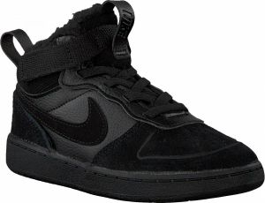 Nike Court Borough Mid 2 boots voor baby's peuters Zwart