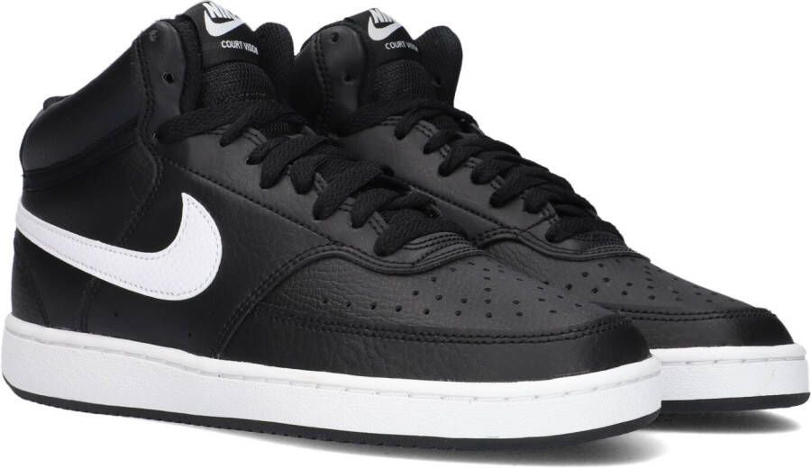 Nike Stijlvolle Court Vision Mid Next N Sneakers Black Heren