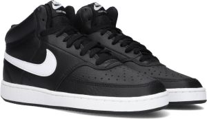 Nike Court Vision Mid Next Nature Sneakers Zwart Wit