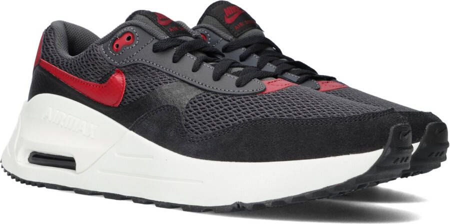 Nike Air Max Systm Sneaker Heren Zwart Rood Black Heren