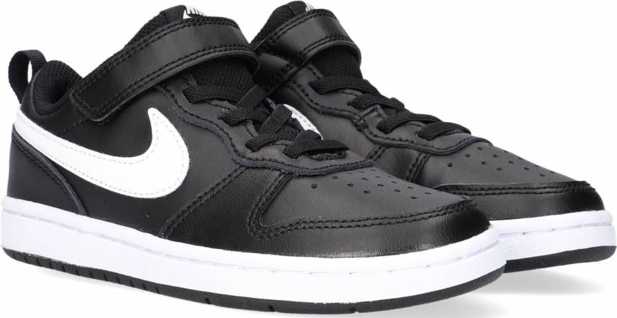 Nike Court Borough Low 2 Zwart Klittenband Sneakers