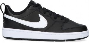 Nike Court Borough Low 2 (GS) Leren Sneaker 37 5 Zwart