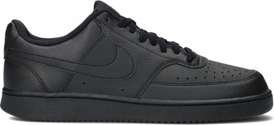 Nike Zwarte Lage Sneakers Court Vision Low