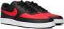 Nike court vision low sneakers zwart rood heren - Thumbnail 1