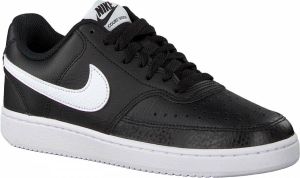 Nike Court Vision Low Sneakers Black White-Photon Dust