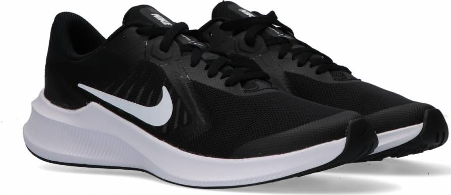 Nike Zwarte Lage Sneakers Downshifter 10 (gs)