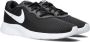 Nike Tanjun Heren Sneakers Sportschoenen Vrijetijds schoenen Zwart DJ6258 - Thumbnail 11