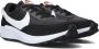 Nike Waffle Debut Sneakers Black White Orange Clear - Thumbnail 1