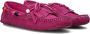 Nikkie Roze Suède Mocassin met Kralendetail Pink Dames - Thumbnail 1