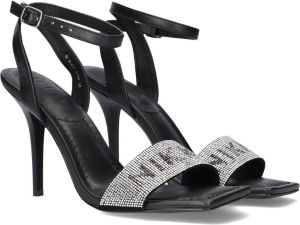 Strappy Sandals Feline Heels Sandalen Dames Zwart