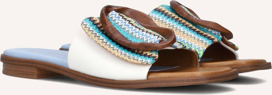 NOA HARMON Slippers Dames 9231 Maat: 38 Materiaal: Leatherlook Kleur: Blauw