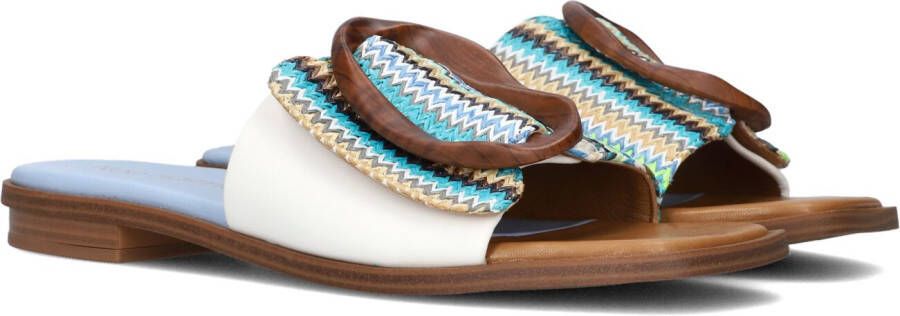 NOA HARMON Slippers Dames 9231 Maat: 37 Materiaal: Leatherlook Kleur: Blauw