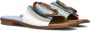 NOA HARMON Slippers Dames 9231 Maat: 36 Materiaal: Leatherlook Kleur: Blauw - Thumbnail 1