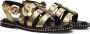 NOA HARMON Sandalen Dames 9737 Maat: 36 Materiaal: Leer Kleur: Goud - Thumbnail 1