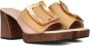 NOA HARMON Muiltjes Dames 9235 Maat: 39 Materiaal: Leer Kleur: Roze - Thumbnail 1