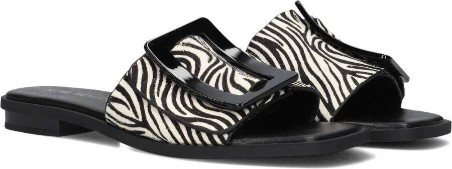 NOA HARMON Slippers Dames 8972 Maat: 37 Materiaal: Leer Kleur: Wit