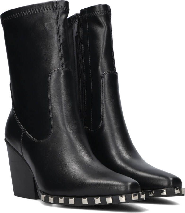 NOA HARMON Enkellaarsjes Dames 009095 Maat: 41 Materiaal: Leatherlook Kleur: Zwart