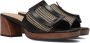 Noa Harmon 9262 Slipper zwart combi 40 - Thumbnail 1