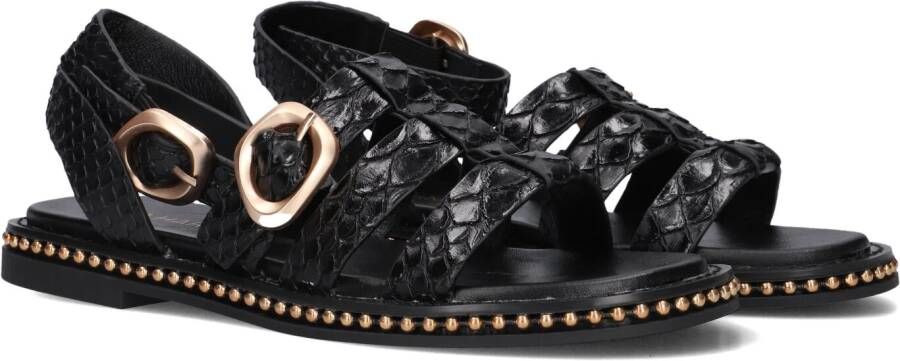 NOA HARMON Sandalen Dames 9737 Maat: 39 Materiaal: Leatherlook Kleur: Zwart