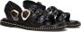 NOA HARMON Sandalen Dames 9737 Maat: 39 Materiaal: Leatherlook Kleur: Zwart - Thumbnail 1