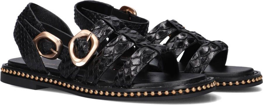 NOA HARMON Sandalen Dames 9737 Maat: 38 Materiaal: Leatherlook Kleur: Zwart