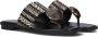 NOA HARMON Slippers Dames 9226 Maat: 39 Materiaal: Raffia Kleur: Zwart - Thumbnail 1