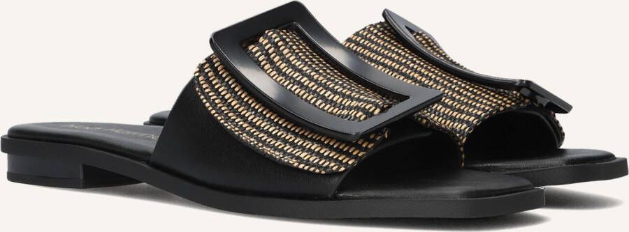 NOA HARMON Slippers Dames 9252 Maat: 36 Materiaal: Leatherlook Kleur: Zwart