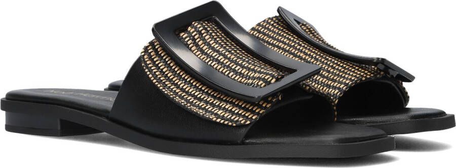 NOA HARMON Slippers Dames 9252 Maat: 36 Materiaal: Leatherlook Kleur: Zwart