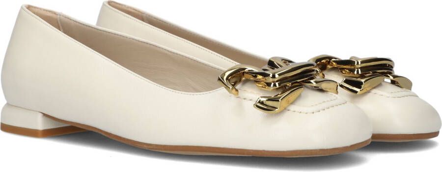 Notre-V Notre V 15205 Ballerina's Beige - Schoenen.nl