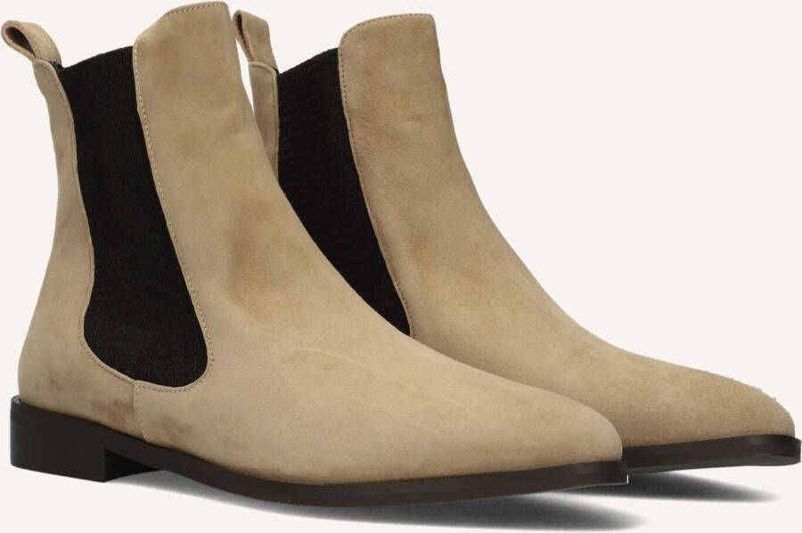 Notre-v Beige Enkellaarzen voor Stijlvolle Winter