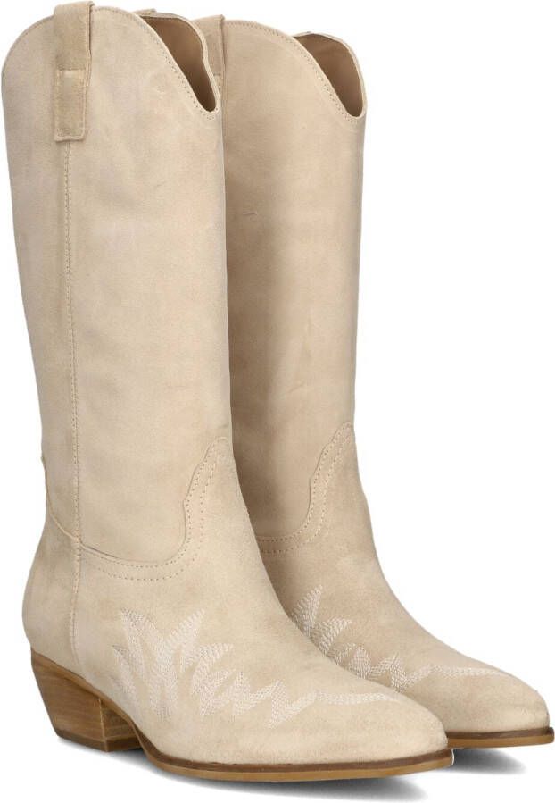 NOTRE-V Beige Cowboylaarzen As183