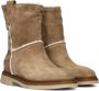 Notre-V 07-3304 Enkelboots Enkellaarsjes Dames Beige - Thumbnail 1
