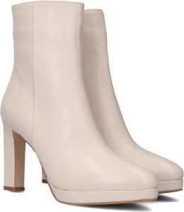Bruin Tinten 67436 Enkellaarsjes Enkelboots met rits Dames Beige