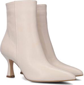 Notre-V 8739 Enkellaarsjes Enkelboots met rits Dames Beige